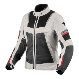 Kurtka tekstylna damska REVIT TORNADO 4 LADY H2O SILVER/BLACK srebrny czarny czerwony