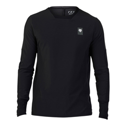 Koszulka rowerowa FOX DEFEND THERMAL Z DŁUGIM RĘKAWEM BLACK czarny