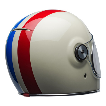 Kask integralny BELL BULLITT DLX COMMAND VINTAGE WHITE/RED/BLUE biały czerwony niebieski