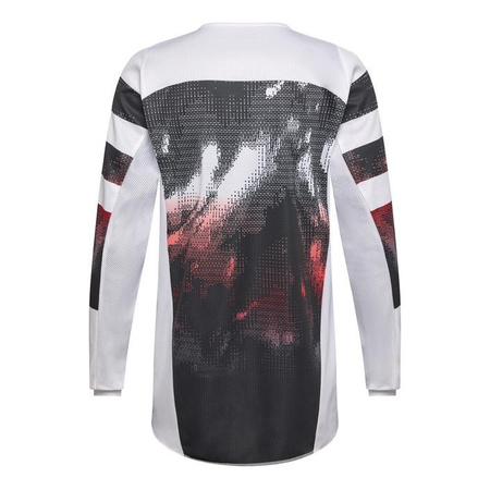 Bluza cross FOX 180 KAIROS WHITE/FLUO RED biały czerwony fluo