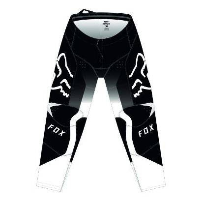 Spodnie cross FOX 180 LEED BLACK/WHITE czarny biały