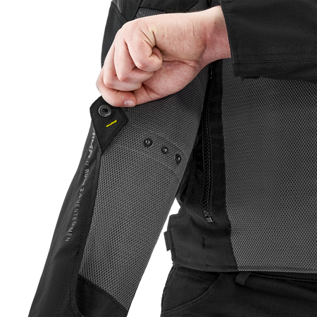 Kurtka tekstylna SHIMA RUSH 2.0 VENTED FLUO szary żółty fluo czarny