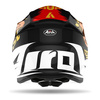 Kask cross AIROH TWIST 2.0 TIKI GLOSS czerwony niebieski brązowy biały czarny
