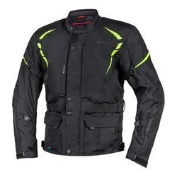 Kurtka tekstylna OZONE TRAKER BLACK/FLO YELLOW czarny żółty fluo