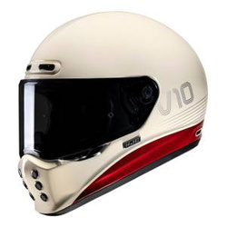 Kask integralny HJC V10 TAMI WHITE/RED biały czerwony