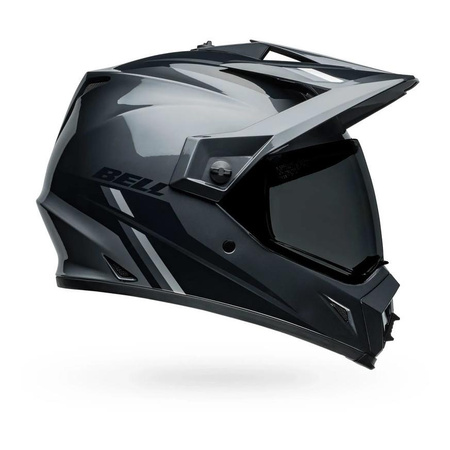 Kask integralny BELL MX-9 ADVENTURE MIPS ALPINE CHARCOAL SILVER srebrny