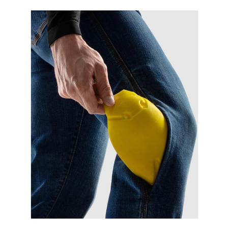 Jeansy motocyklowe REBELHORN CLASSIC MONOLAYER WASHED BLUE niebieski