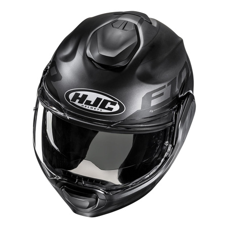 Kask szczękowy HJC F100 HETAL BLACK czarny