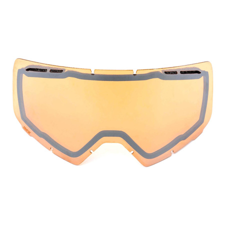 Gogle motocyklowe IMX SNOW BLACK MATT/BLACK SZYBA PODWÓJNA CLEAR + BROWN czarny