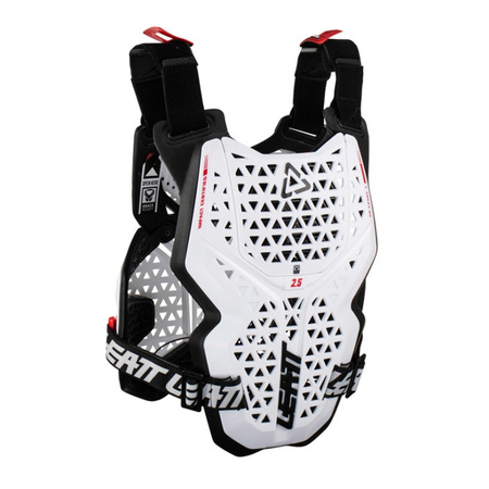 Buzer LEATT CHEST PROTECTOR 2.5 WHITE biały