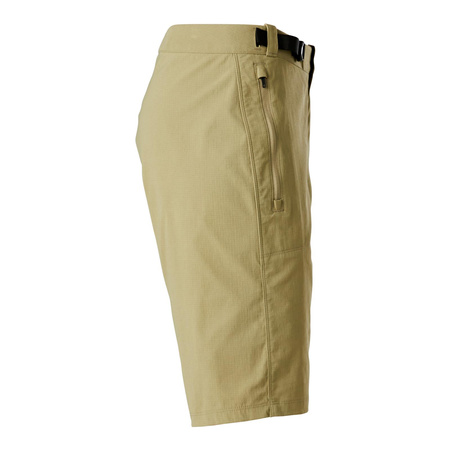 Spodenki rowerowe damskie FOX LADY RANGER BARK zielony