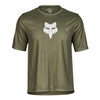 Koszulka rowerowa dziecięca FOX JUNIOR RANGER OLIVE GREEN zielony