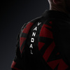 Kurtka tekstylna REBELHORN VANDAL 2 AIR BLACK/RED czarny czerwony
