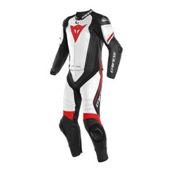 Kombinezon dwuczęściowy DAINESE LAGUNA SECA 4 WHITE/RED biały czerwony