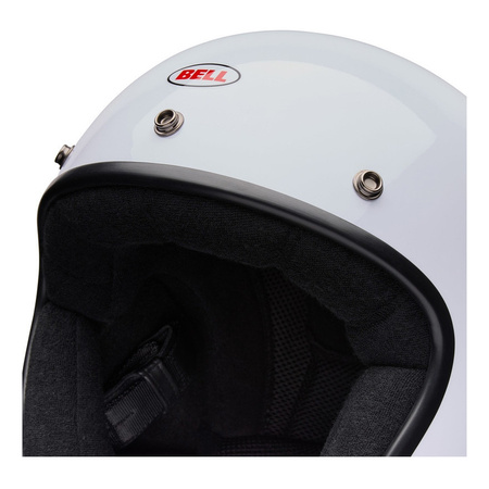 Kask otwarty BELL MAGNUM SOLID WHITE biały
