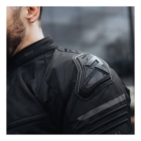 Kurtka tekstylna REBELHORN VANDAL BLACK czarny