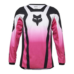 Bluza cross dziecięca FOX JUNIOR GIRLS 180 LEAN BLACK/PINK czarny różowy