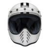 Kask cross BELL MOTO3 ECE6 SMQ AGS WHITE/BLACK biały czarny