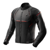 Kurtka tekstylna REBELHORN SWIFT BLACK/DARK GREY/RED czarny szary czerwony
