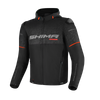 Kurtka tekstylna SHIMA DRIFT+ MEN BLACK czarny szary czerwony
