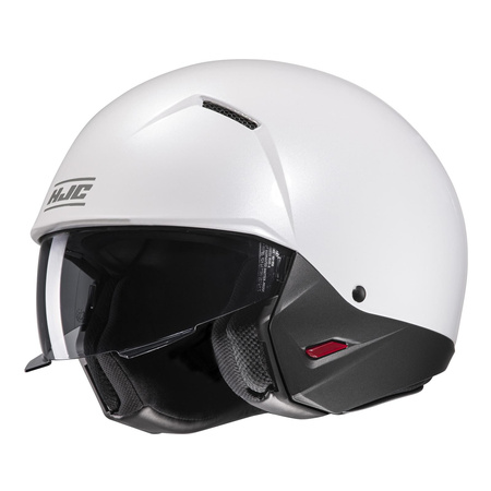 Kask otwarty HJC I20 PEARL WHITE biały czarny