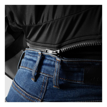 Jeansy motocyklowe damskie REBELHORN CLASSIC MONOLAYER LADY WASHED BLUE niebieski