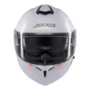 Kask szczękowy AXXIS STORM S SV SOLID A0 GLOSS PEARL WHITE biały