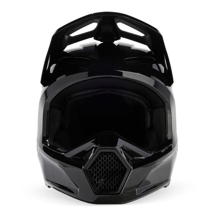 Kask cross FOX V1 SOLID BLACK czarny