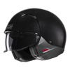 Kask otwarty z wpinaną szczęką HJC I20 METAL BLACK czarny