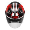 Kask otwarty SHOEI J-CRUISE 3 WHIZZY TC-1 czarny czerwony biały
