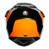 Kask integralny AGV AX9 TRAIL GUNMETAL/ORANGE czarny pomarańczowy