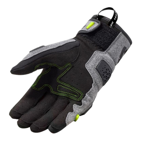 Rękawice miejskie REVIT MANGROVE SILVER/BLACK srebrny czarny żółty fluo