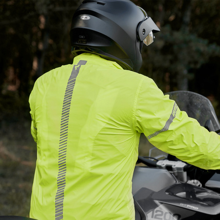 Kurtka przeciwdeszczowa REBELHORN HORIZON FLUO YELLOW żółty fluo