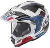 Kask cross ARAI TOUR-X4 VISION RED biały niebieski czerwony czarny