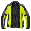 Kurtka tekstylna SPIDI TEK NET YELLOW FLUO czarny żółty fluo szary