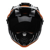 Kask integralny BELL MX-9 ADVENTURE MIPS DASH BLACK/WHITE/ORANGE biały czarny pomarańczowy