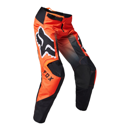 Spodnie cross dziecięce FOX JUNIOR 180 LEED FLUO ORANGE pomarańczowy fluo czarny
