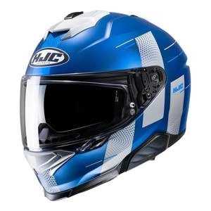 Kask integralny HJC I71 PEKA BLUE niebieski biały