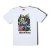 Koszulka T-shirt DAVCA REST IN PEACE biały