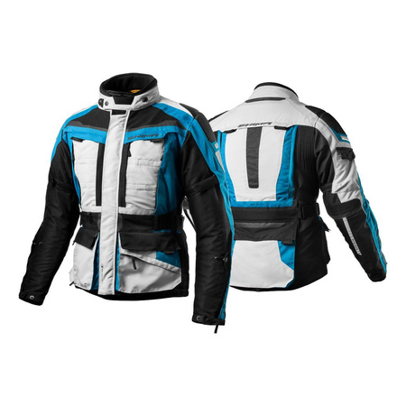 Kurtka tekstylna SHIMA HORIZON BLUE szary czarny niebieski