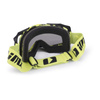 Gogle motocyklowe IMX DUST GRAPHIC FLO YELLOW/BLACK MATT SZYBA DARK SMOKE + CLEAR żółty fluo czarny mat