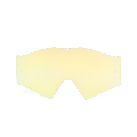 Gogle motocyklowe IMX SAND ORANGE MATT/BLUE/WHITE SZYBA ORANGE IRIDIUM + CLEAR pomarańczowy niebieski biały