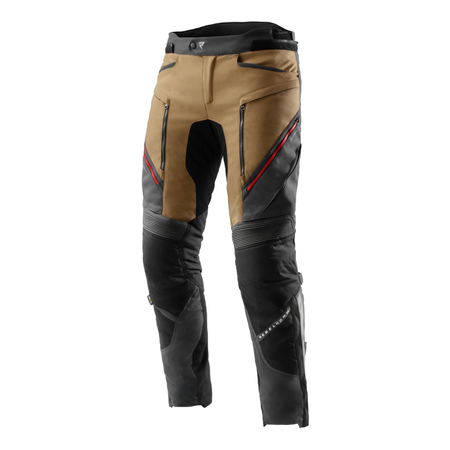 Spodnie tekstylne REBELHORN HARDY 3.0 DESERT/GREY/RED brązowy szary czerwony