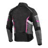 Kurtka tekstylna damska SECA AIRFLOW II LADY FUCHSIA różowy czarny
