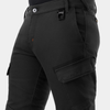 Jeansy motocyklowe SHIMA RECON BLACK czarny