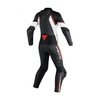 Kombinezon dwuczęściowy damski DAINESE AVRO D2 LADY BLACK/WHITE/RED FLUO czarny biały czerwony fluo