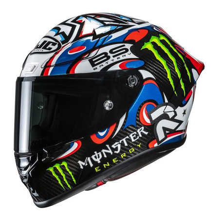 Kask integralny HJC RPHA 1 V2 CARBON QUARTARARO LE MANS 3 REPLICA BLACK/BLUE czarny niebieski