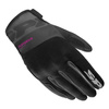 Rękawice miejskie damskie SPIDI FLASH-KP LADY BLACK/FUCHSIA czarny różowy szary