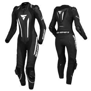 Kombinezon jednoczęściowy damski SHIMA MIURA RS BLACK/WHITE czarny biały