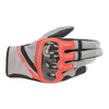 Rękawice miejskie ALPINESTARS CHROME ASH GREY/BLACK/BRIGHT RED szary czerwony fluo